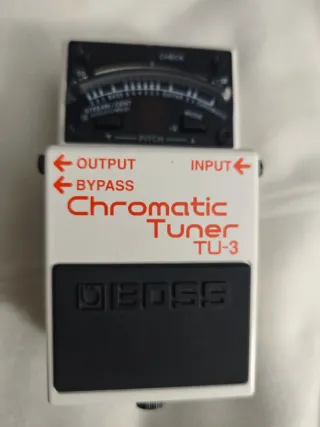Boss TU-3 Afinador Cromático Pedal