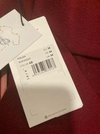 Abrigo Skfk nuevo talla 38