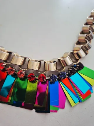 Zapatos Fiesta y Collar Bimba y Lola Multicolor