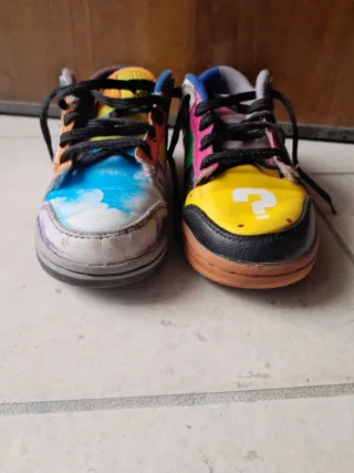 Zapatos Nike dunk low x Super Mario EUR 30