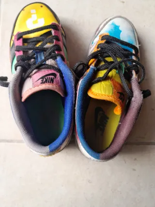 Zapatos Nike dunk low x Super Mario EUR 30