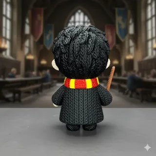 Figura 3D Harry Potter