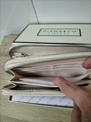 Portafogli DIANA & CO Bianco
