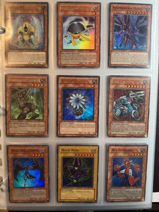 Lotto Carte Yu-Gi-Oh! - Diverse + 10 fogli bonus