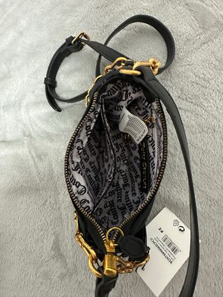 Bolso Negro Juicy Couture con Pañuelo