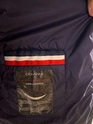 Chaqueta Giovanni gris acolchada