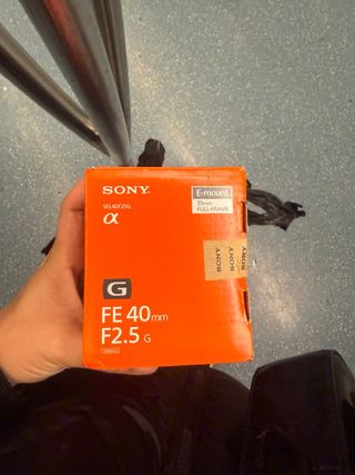 Sony FE 40mm F2.5 G E-mount Full-Frame