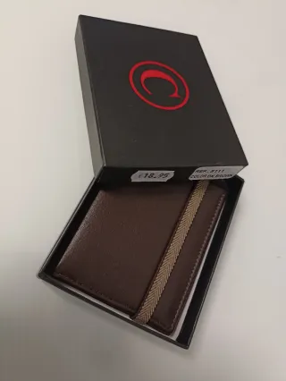 Portafogli da uomo marrone