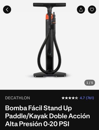 Tabla Paddle Surf Hinchable + Accesorios