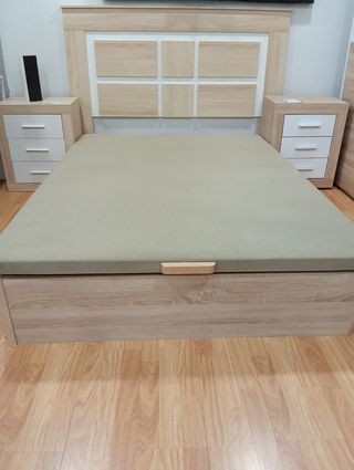 Pack Dormitorio: Canapé +  Cabecero + 2 mesitas