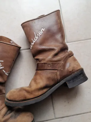 Stivali Harley Davidson Pelle Marrone EUR 43