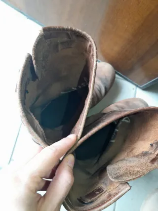 Stivali Harley Davidson Pelle Marrone EUR 43