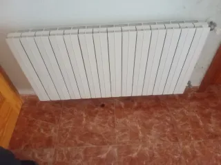 Radiadores de aluminio blancos
