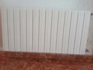 Radiadores de aluminio blancos