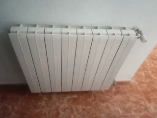 Radiadores de aluminio blancos