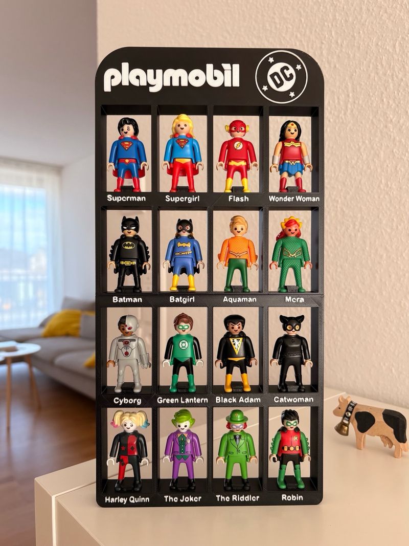 Expositor Playmobil DC Comics