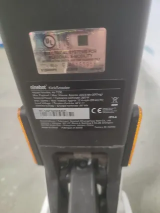 Patinete Eléctrico Ninebot Air T1SE