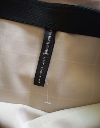 Falda cuadros Stradivarius