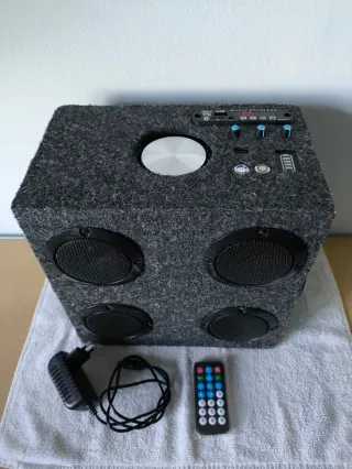 Altavoz Bluetooth Gris oscuro