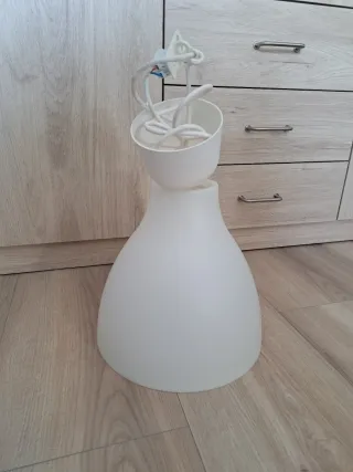 Lámpara colgante Ikea blanca