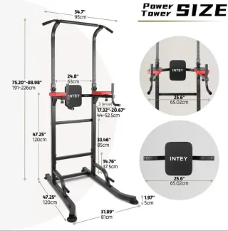 Torre de Potencia INTEY Multifunción. Silla Romana