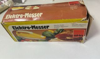 Cuchillo Eléctrico Vintage SHG Elektro-Messer.