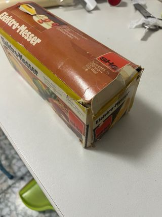 Cuchillo Eléctrico Vintage SHG Elektro-Messer.