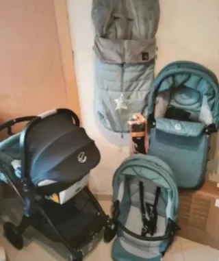 Carro Bebé Jane Kendo 3 Piezas + Accesorios