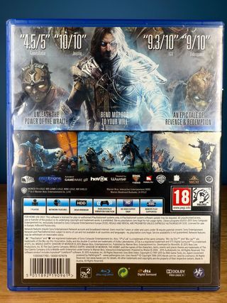 Middle-earth: Shadow of Mordor PS4 - Game of the Y