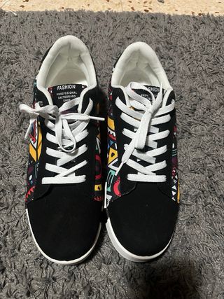 Zapatillas Fashion Estampado Multicolor