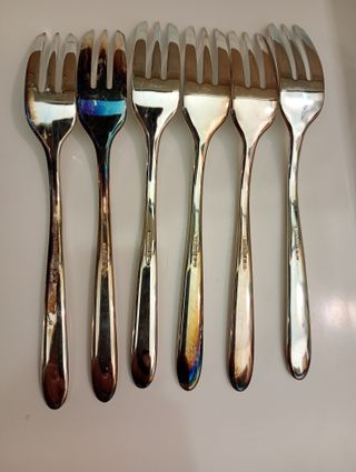 Set 6 Forchette Sambonet Argentate