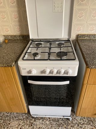 Cocina de gas con horno