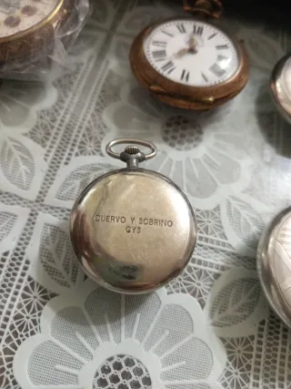 Lote 6 Relojes de Bolsillo Antiguos