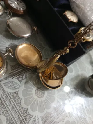 Lote 6 Relojes de Bolsillo Antiguos