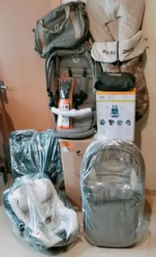 Coche Bebé Jane Kawai 3 Piezas + Accesorios