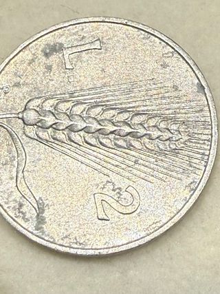 Moneta 2 Lire 1946 Spiga