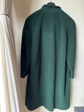 Cappotto verde scuro