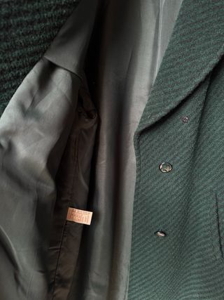 Cappotto verde scuro