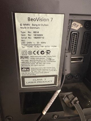 Televisión Bang & Olufsen