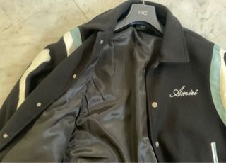 Giacca Amiri scheletro nera