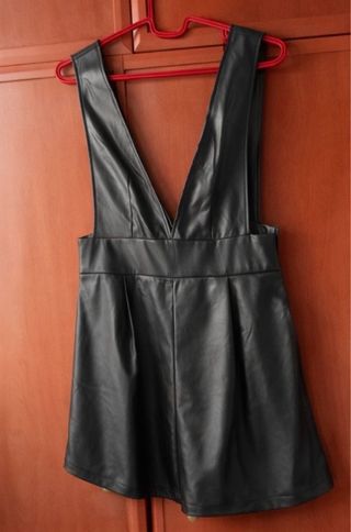 Mono negro efecto piel