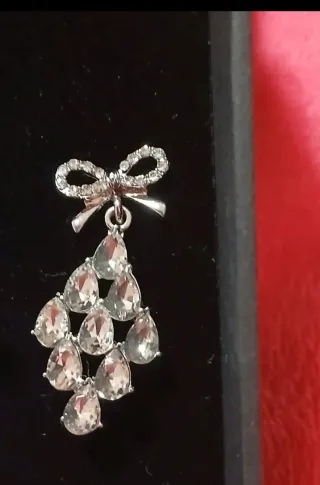 Aderezo Regional Niña Plateado Nuevo