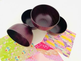 Set 4 ciotole per zuppa giapponese