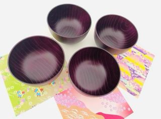 Set 4 ciotole per zuppa giapponese