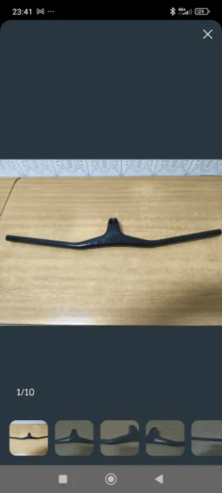 nuevo 740x80mm manillar carbono integrado syncros