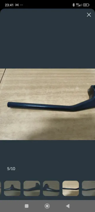 nuevo 740x80mm manillar carbono integrado syncros