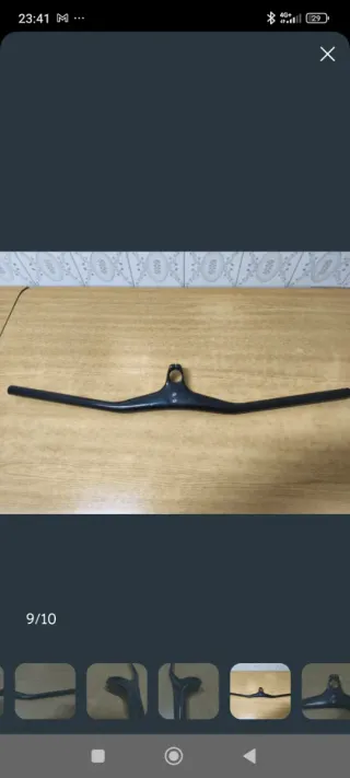 nuevo 740x80mm manillar carbono integrado syncros