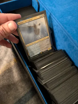 Grosso lotto Magic The Gathering con Deckbox