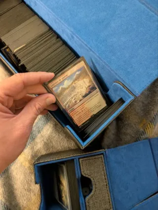 Grosso lotto Magic The Gathering con Deckbox