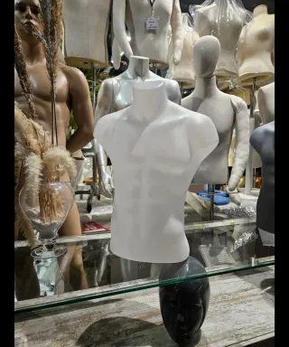 Busto maniquí hombre 15€/unidad